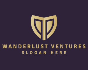 Modern Security Shield logo design