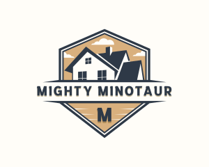 Apartment Roofing Renovation logo design