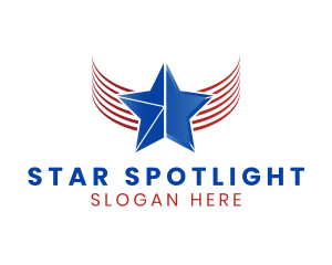 Patriot Aviation Star logo design