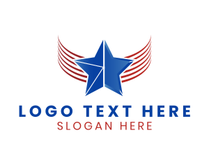 United States - Patriot Aviation Star logo design