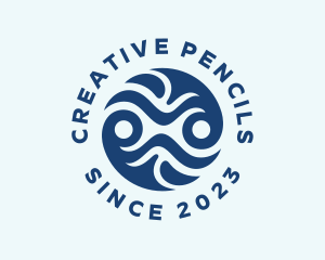 Creative Wave Technology logo design