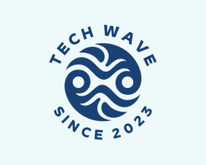 Creative Wave Technology logo design