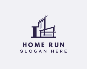 Urban Home Architecture logo design