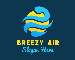 Air Ventilation Repair Service logo design