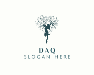 Organic Woman Tree Logo