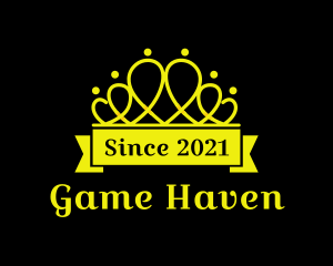 Sovereign - Golden Crown Pageant logo design