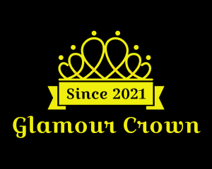 Pageant - Golden Crown Pageant logo design