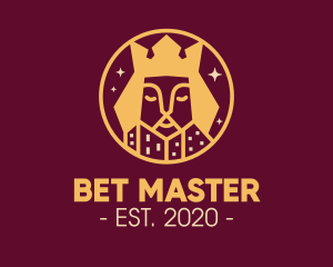 Betting - Golden City King logo design