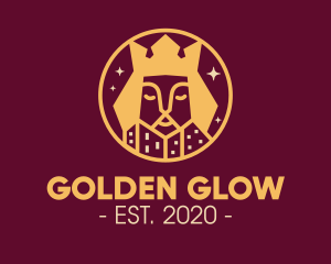 Golden City King  logo design