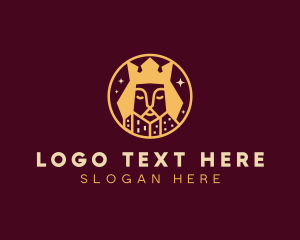 Premium - Golden City King logo design