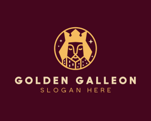 Golden City King  logo design