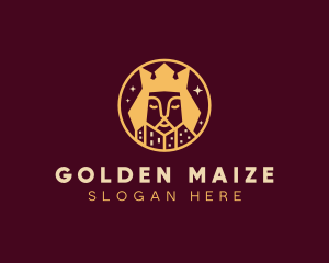 Golden City King  logo design