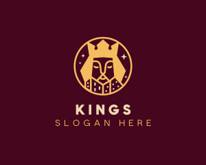 Golden City King  logo design