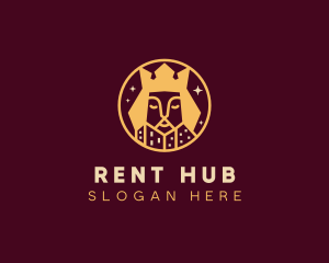 Golden City King  logo design