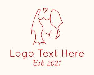 Swimsuit - Sexy Woman Lingerie logo design