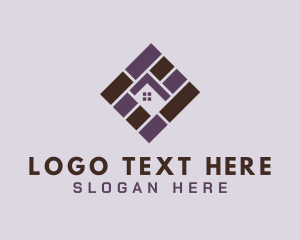 Floor - House Tile Pattern logo design