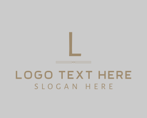 Gold Luxury Elegant logo design