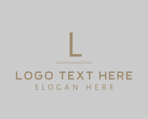 Luxe - Gold Luxury Elegant logo design