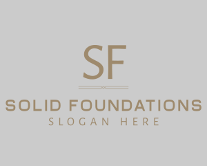 Gold Luxury Elegant Logo