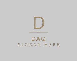 Gold Luxury Elegant Logo