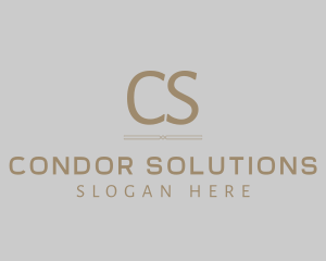 Gold Luxury Elegant logo design