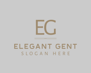 Gold Luxury Elegant logo design