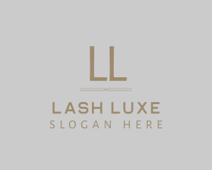 Gold Luxury Elegant logo design