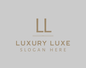 Gold Luxury Elegant logo design