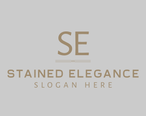 Gold Luxury Elegant logo design