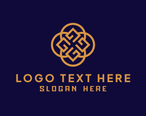 Luxurious - Golden Letter G Decoration logo design