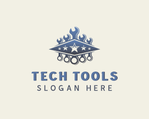 Hardware - Hardware Wrench Tools logo design