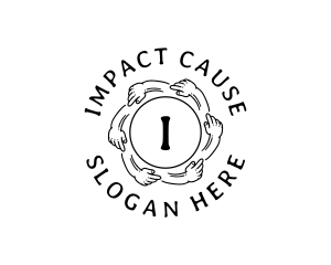 Outreach Hand Community Charity logo design