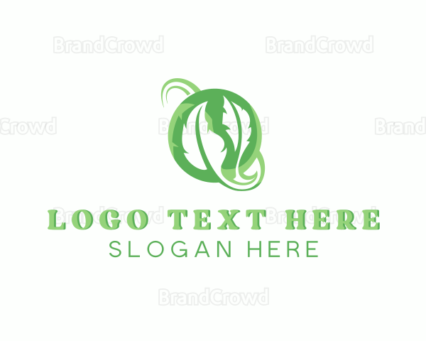 Eco Planet Leaf Logo