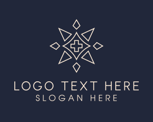 Beige - Christian Cross Pastor logo design