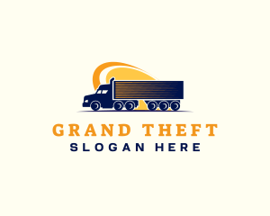 Logistic - Transport Truck Logistics logo design