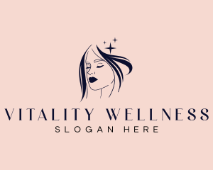 Wellness Beauty Woman logo design