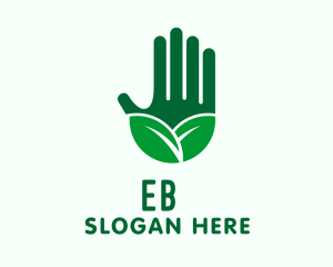 Garden - Agriculture Hand Farming logo design