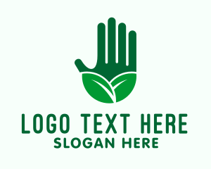 Farm - Agriculture Hand Farming logo design