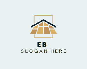 Construction - Home Flooring Tiles logo design