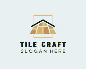 Home Flooring Tiles logo design