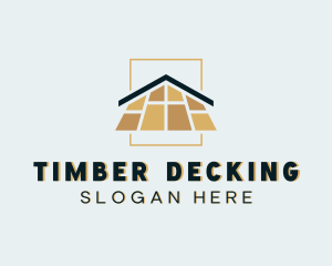 Decking - Home Flooring Tiles logo design