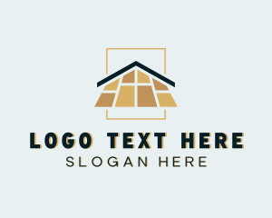 Decking - Home Flooring Tiles logo design