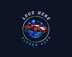 Restoration - Race Car Detailing logo design