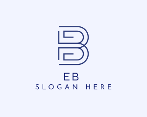 Simple Company Brand Letter B Logo