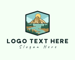 Tourism - Nature Travel Adventure logo design