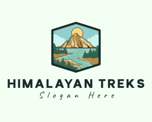 Nature Travel Adventure logo design