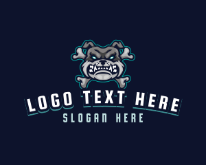 Mascot - Bulldog Bone Gaming logo design