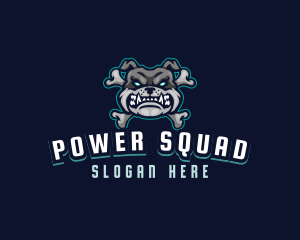 Squad - Bulldog Bone Gaming logo design