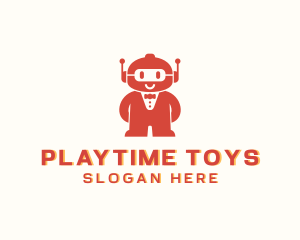 Toys - Robot Toy Educational logo design