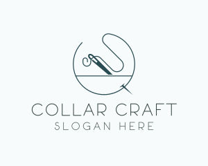 Needle Sewing Handmade Sewing logo design